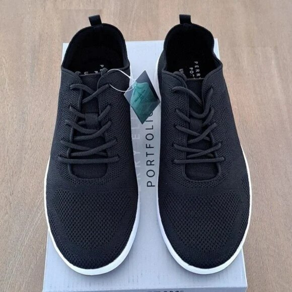 Perry Ellis Tread Sneaker - Color: Black - Size: 8.5 - Picture 2 of 9
